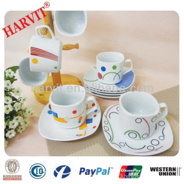 Children Porcelain Tea Coffee Set Cup